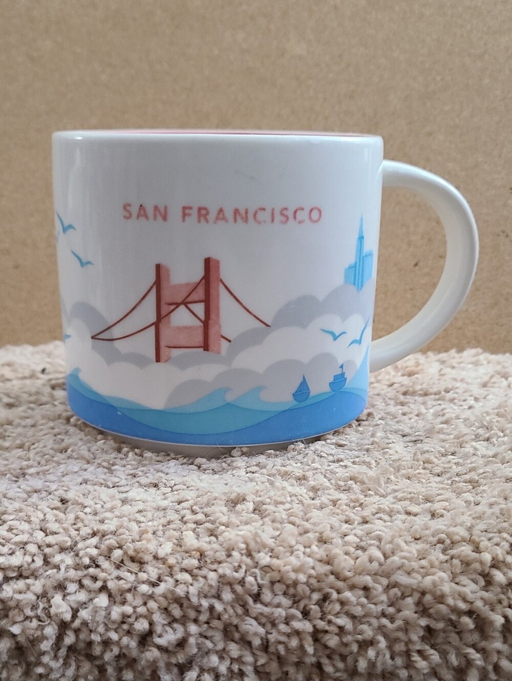 Starbucks San Francisco You Are Here Collection 14oz Coffee Mug 2015